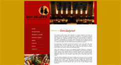 Desktop Screenshot of don-quijote-restaurants.com